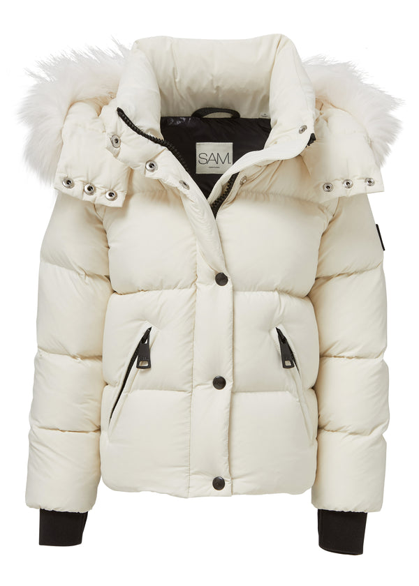 GIRLS FAUX FUR ELSA off white GIRLS FAUX FUR ELSA off white