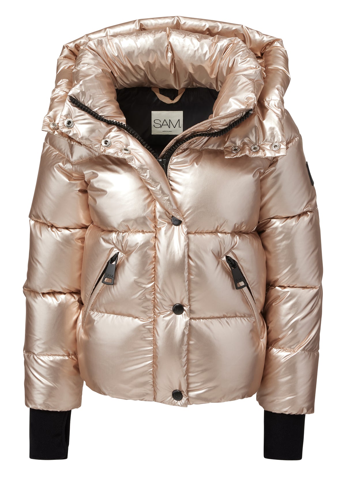 SAM new york GIRLS Elsa puffer coat in light bue frost | SAM.