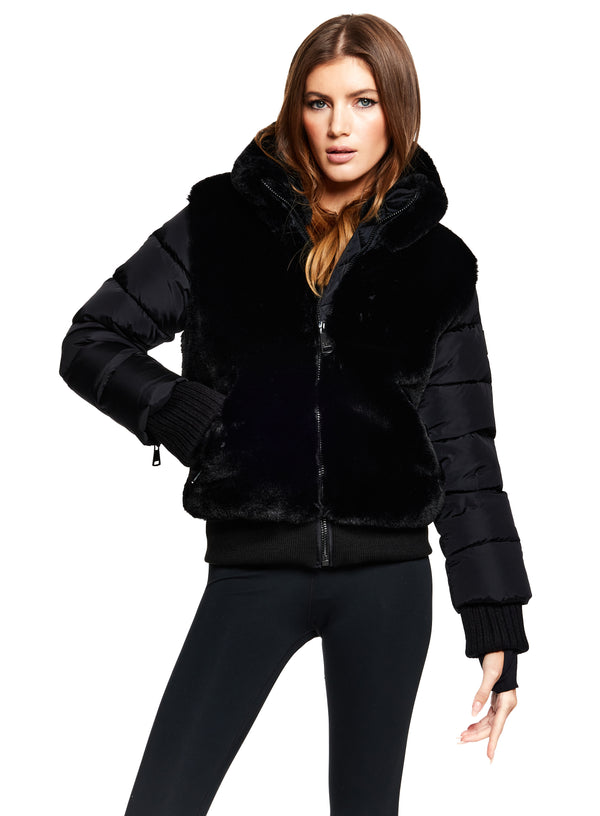 S13 New York Ladies' Sherpa Lined Anorak Jacket  Jackets, Womens faux fur  coat, Outerwear jackets