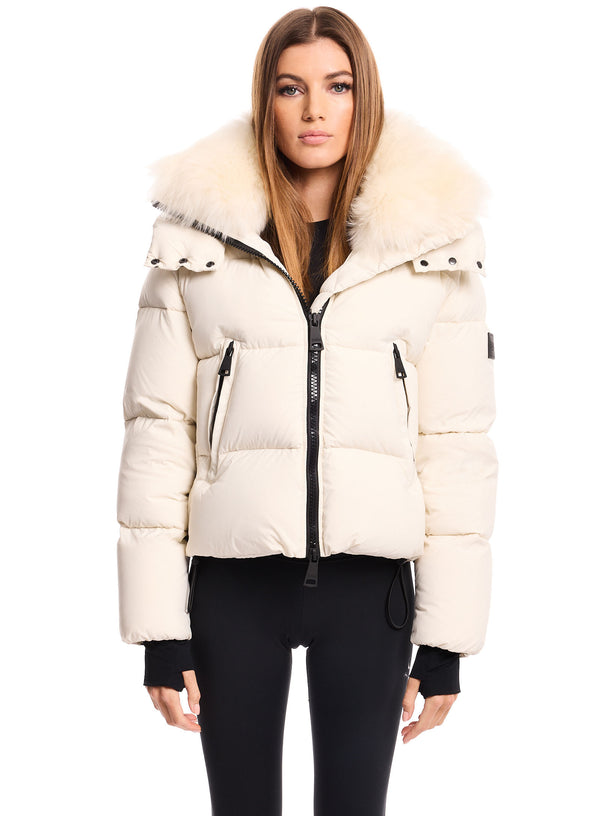 Off white puffer coat best sale