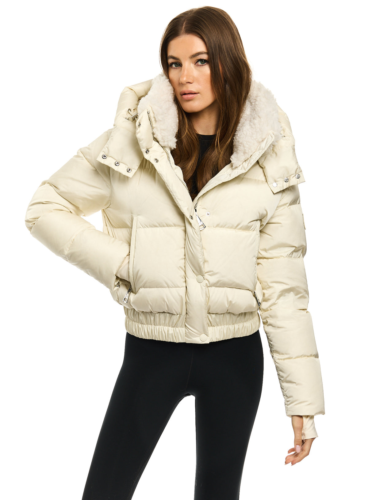 SAM new york womens down filled TYLER bomber puffer jacket with