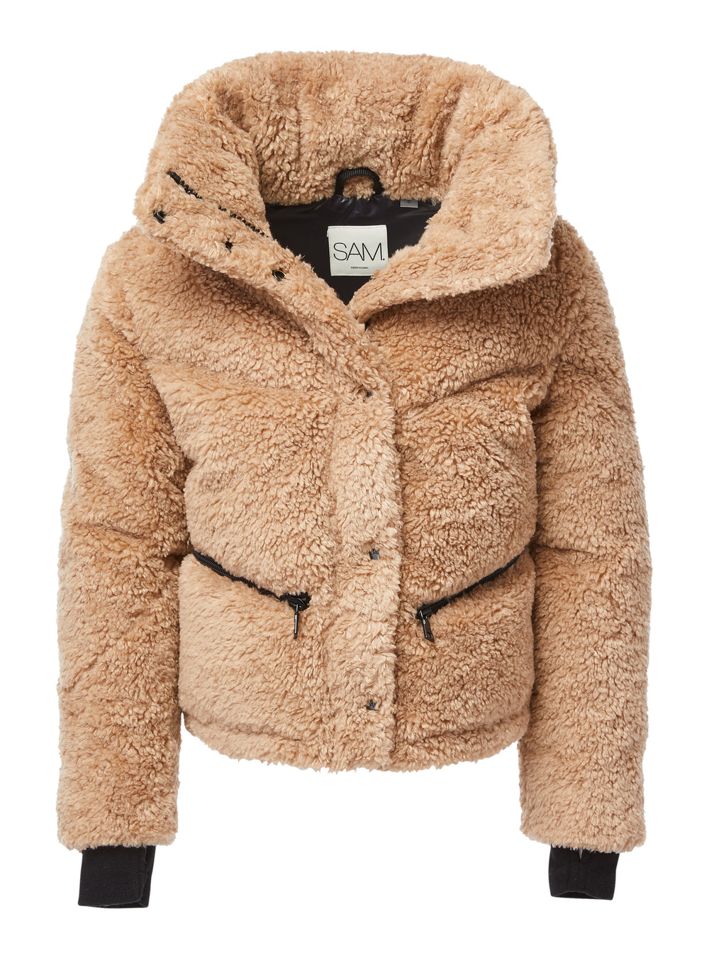 LA Sherpa Jacket - Camel  Sherpa jacket, Ny fashion week, Wear test